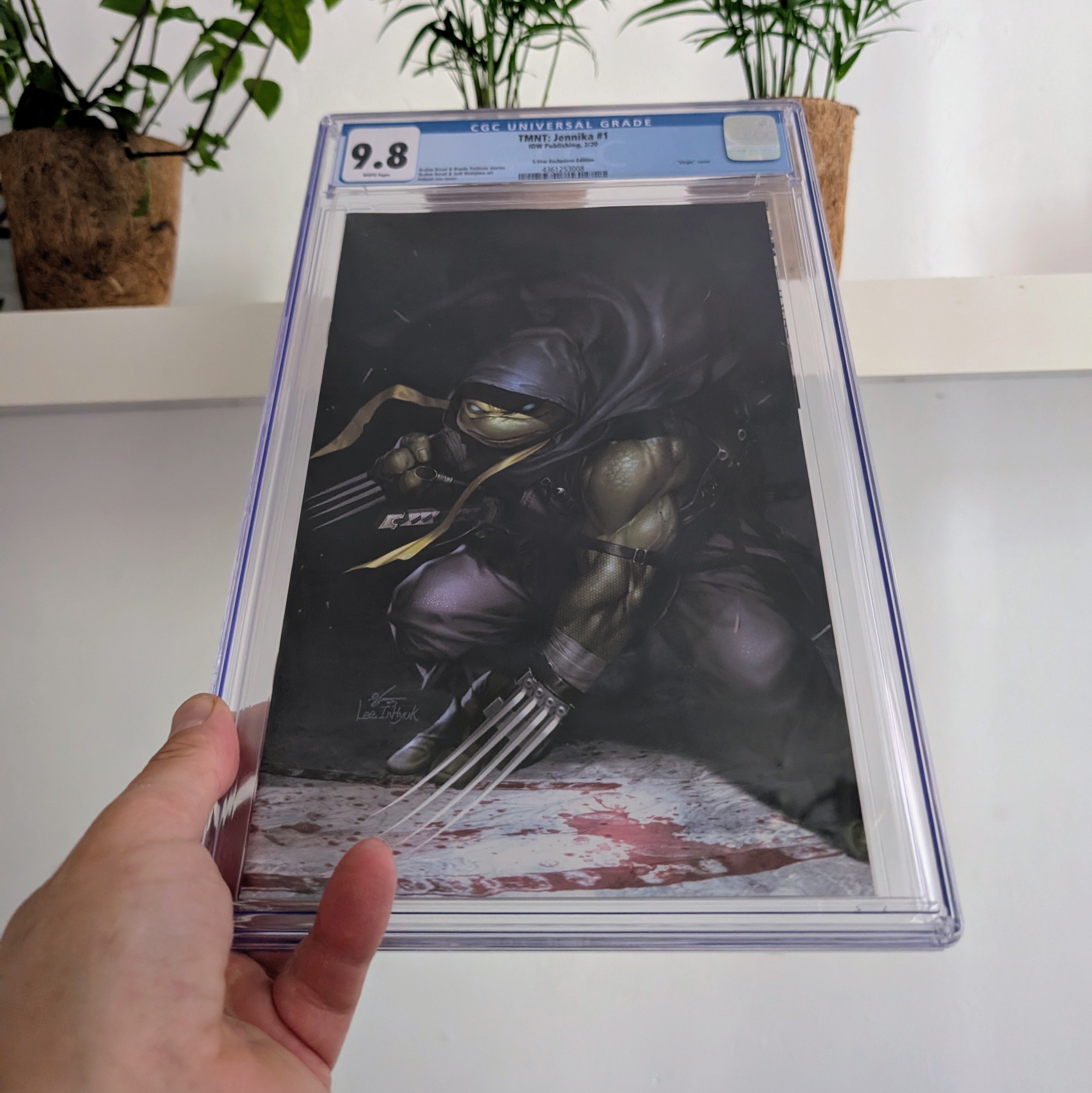 TMNT: Jennika #1 InHyuk Lee Virgin Variant CGC 9.8 – Pug & Co.