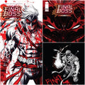 Final Boss #1 Black, White & Blood Red Reprint Covers A, B & C (Pre-Order 25/11)