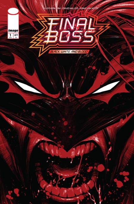 Final Boss #1 Black, White & Blood Red Reprint Covers A, B & C (Pre-Order 25/11)