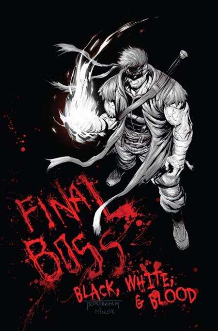 Final Boss #1 Black, White & Blood Red Reprint Covers A, B & C (Pre-Order 25/11)