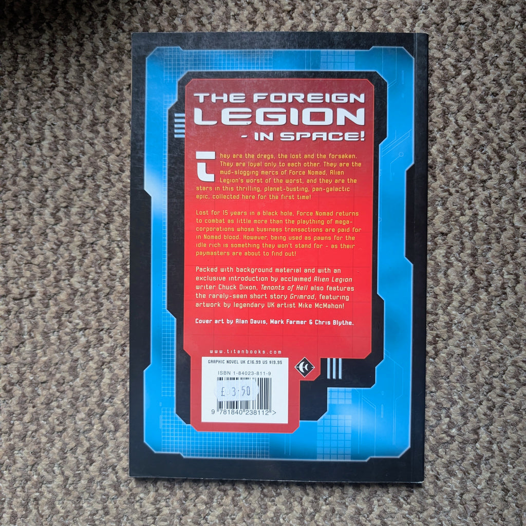 Alien Legion: Tenants of Hell Trade Paperback Graphic Novel