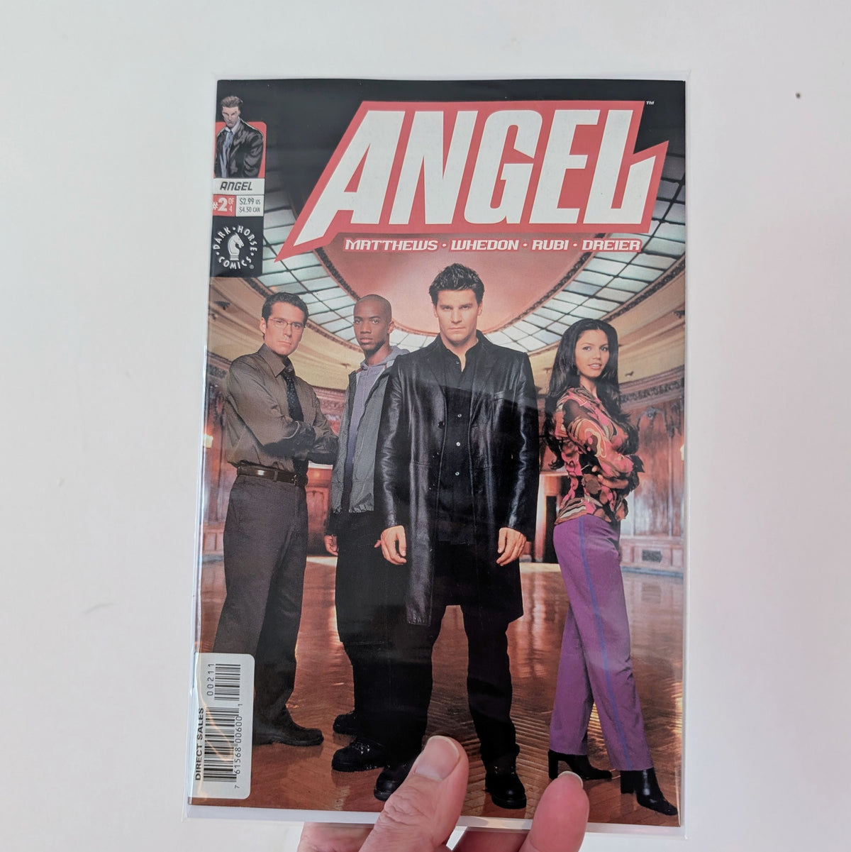 Angel (2001) Complete Run of Issues 1-4 Photo Cover Set