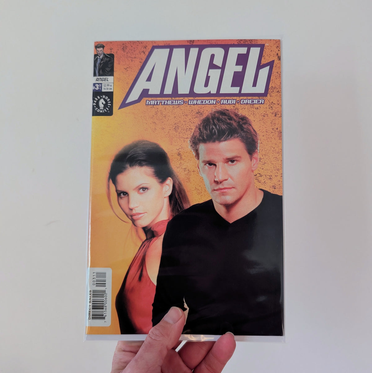 Angel (2001) Complete Run of Issues 1-4 Photo Cover Set
