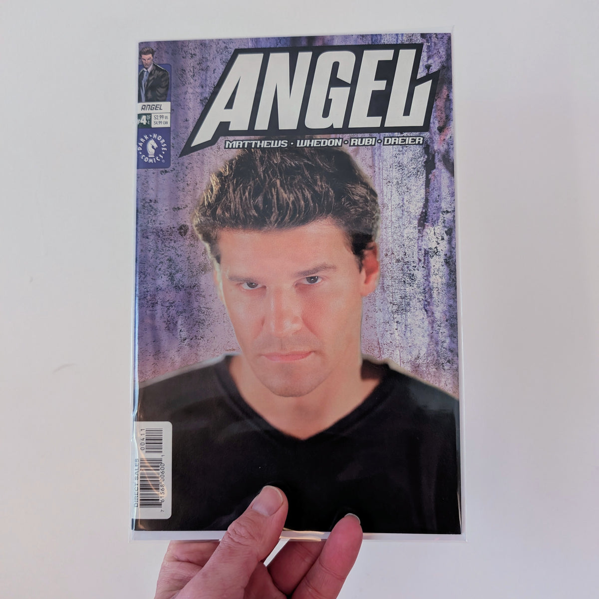 Angel (2001) Complete Run of Issues 1-4 Photo Cover Set