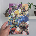 TMNT x Power Rangers III Issue 4 Ossio Virgin Variant