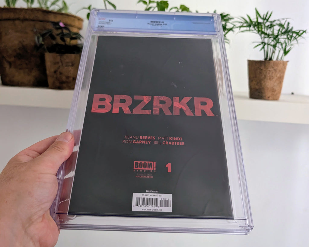 BRZRKR #1 Grampa Foil Variant CGC 9.4