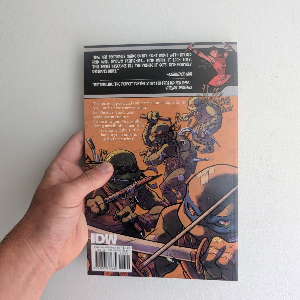 TMNT: Sins of the Fathers Vol.4 Second Printing