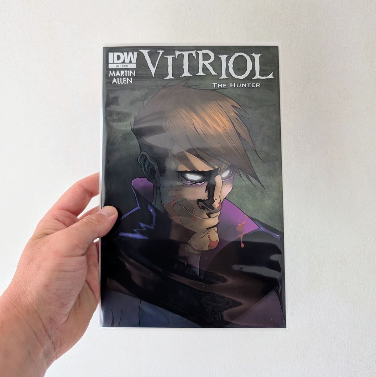 Vitriol The Hunter Issue 2 Cover A by Billy Martin & Brent Allen