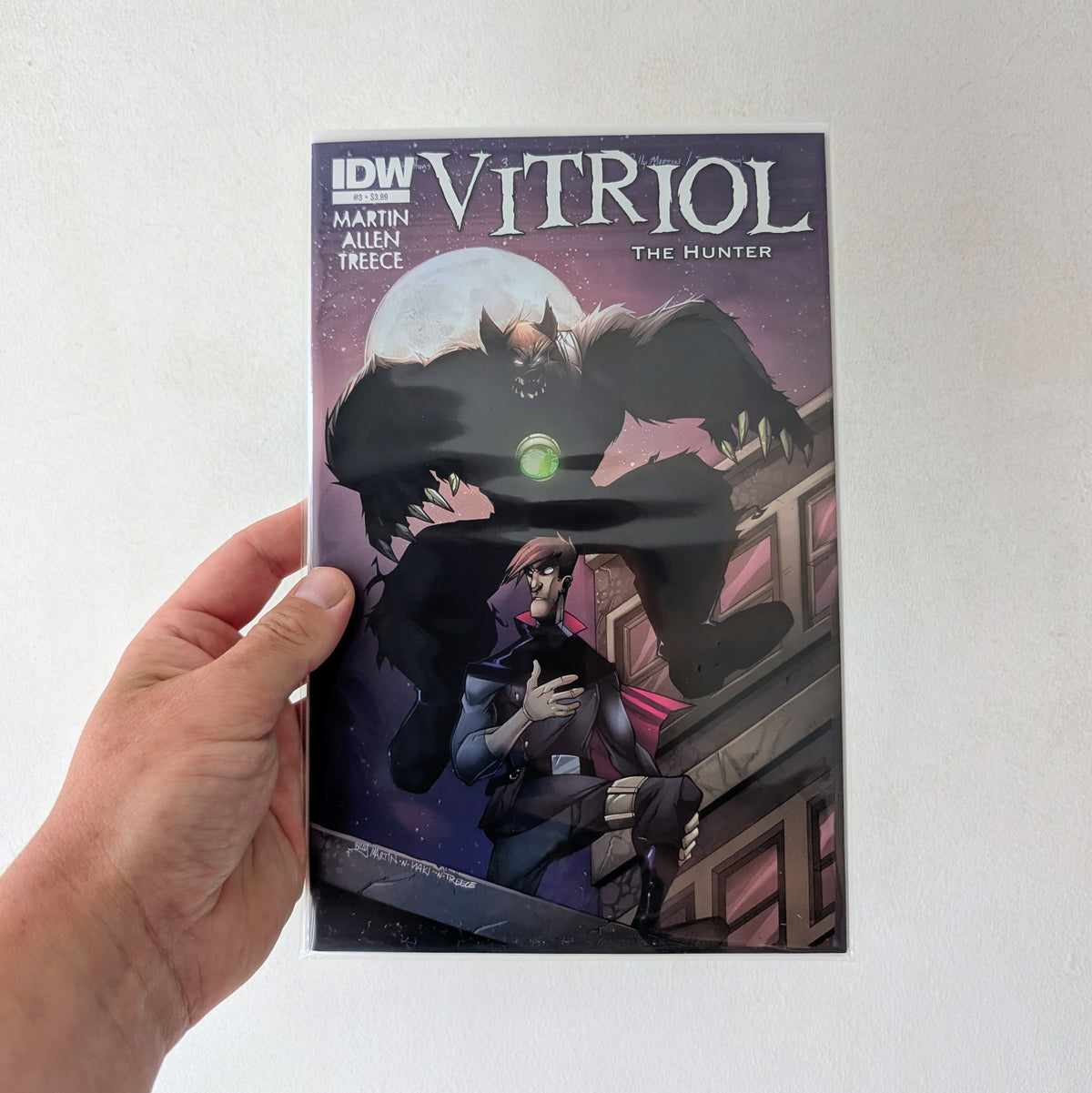 Vitriol The Hunter Issue 3 Cover A by Billy Martin & Brent Allen