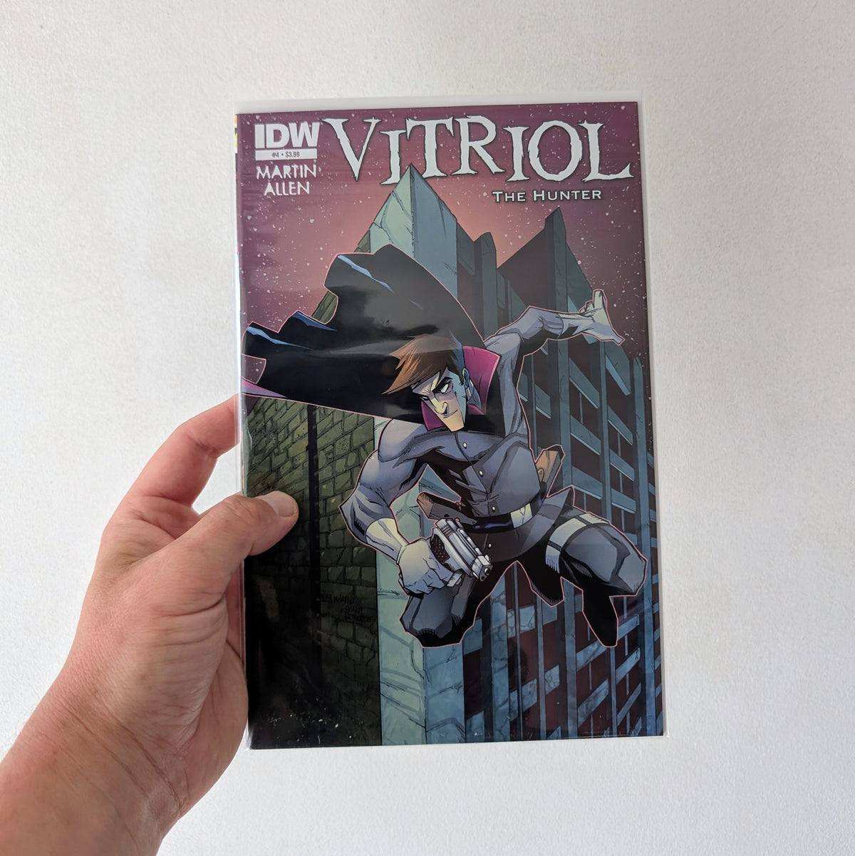 Vitriol The Hunter Issue 4 Cover A by Billy Martin & Brent Allen