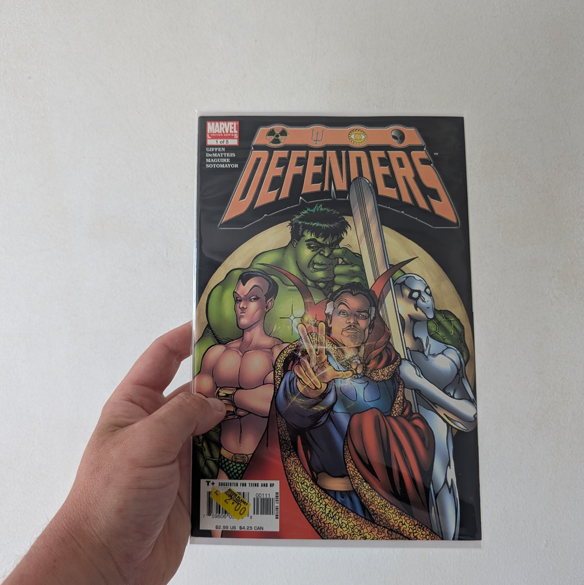 Marvel Defenders Full Run of Issues 1-5