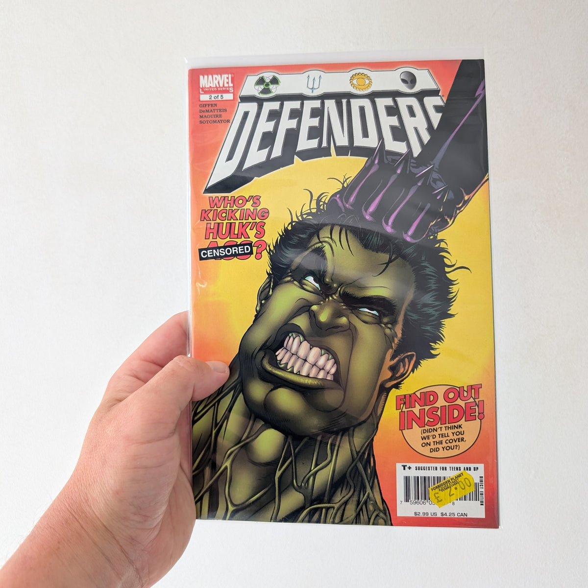 Marvel Defenders Full Run of Issues 1-5