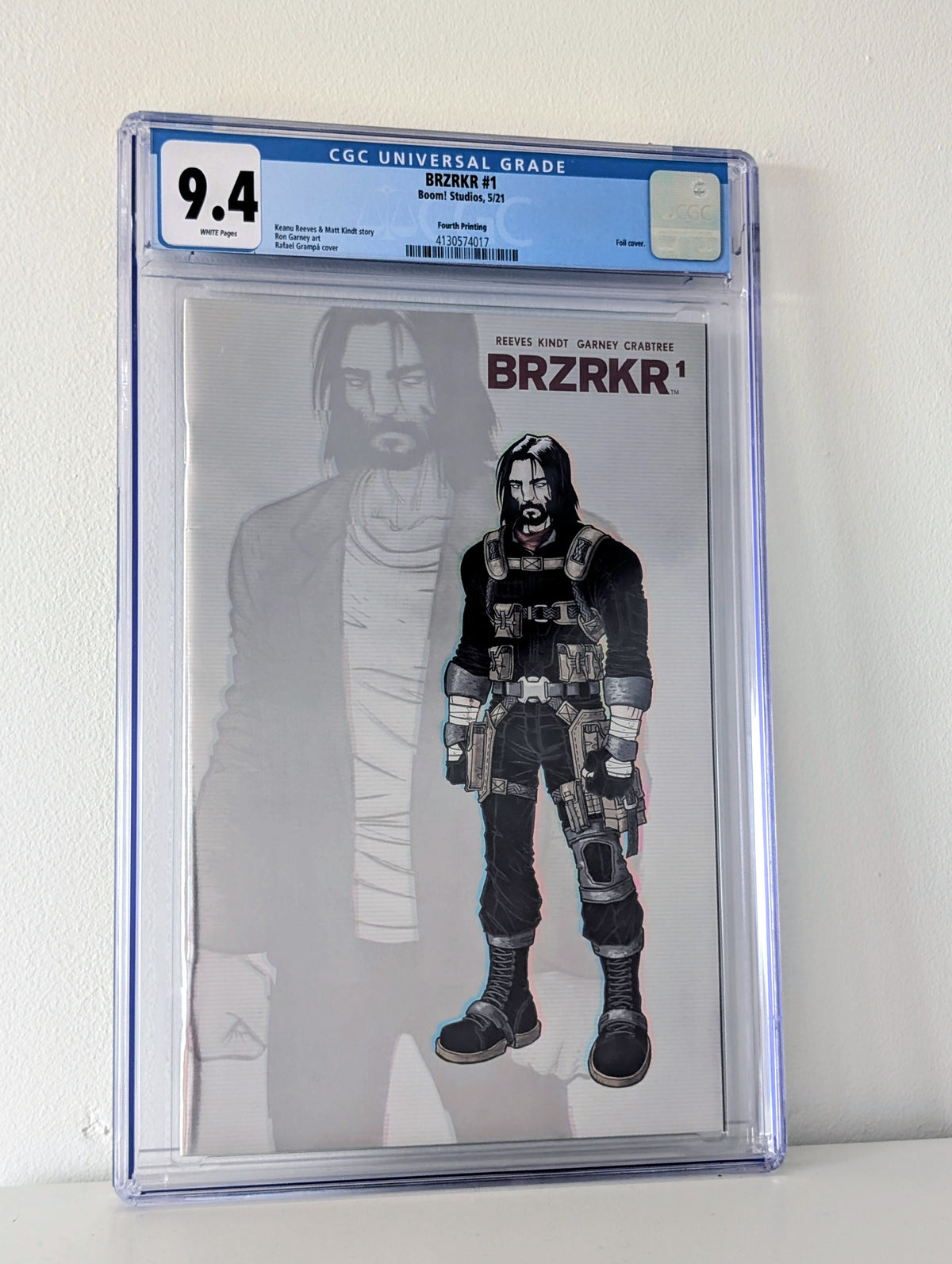BRZRKR #1 Grampa Foil Variant CGC 9.4