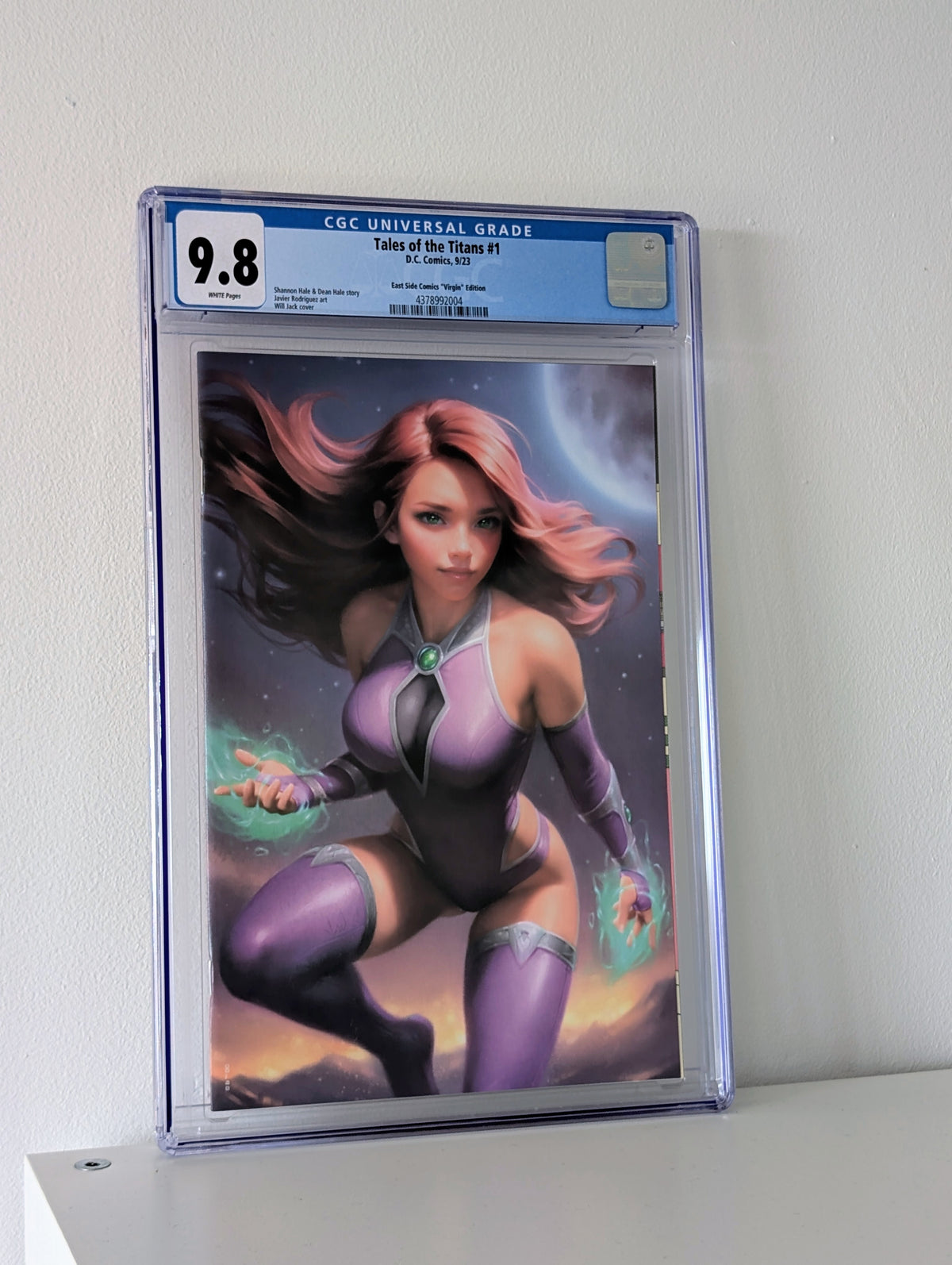 Tales of the Titans #1 Will Jack East Side Comics Virgin Variant CGC 9.8