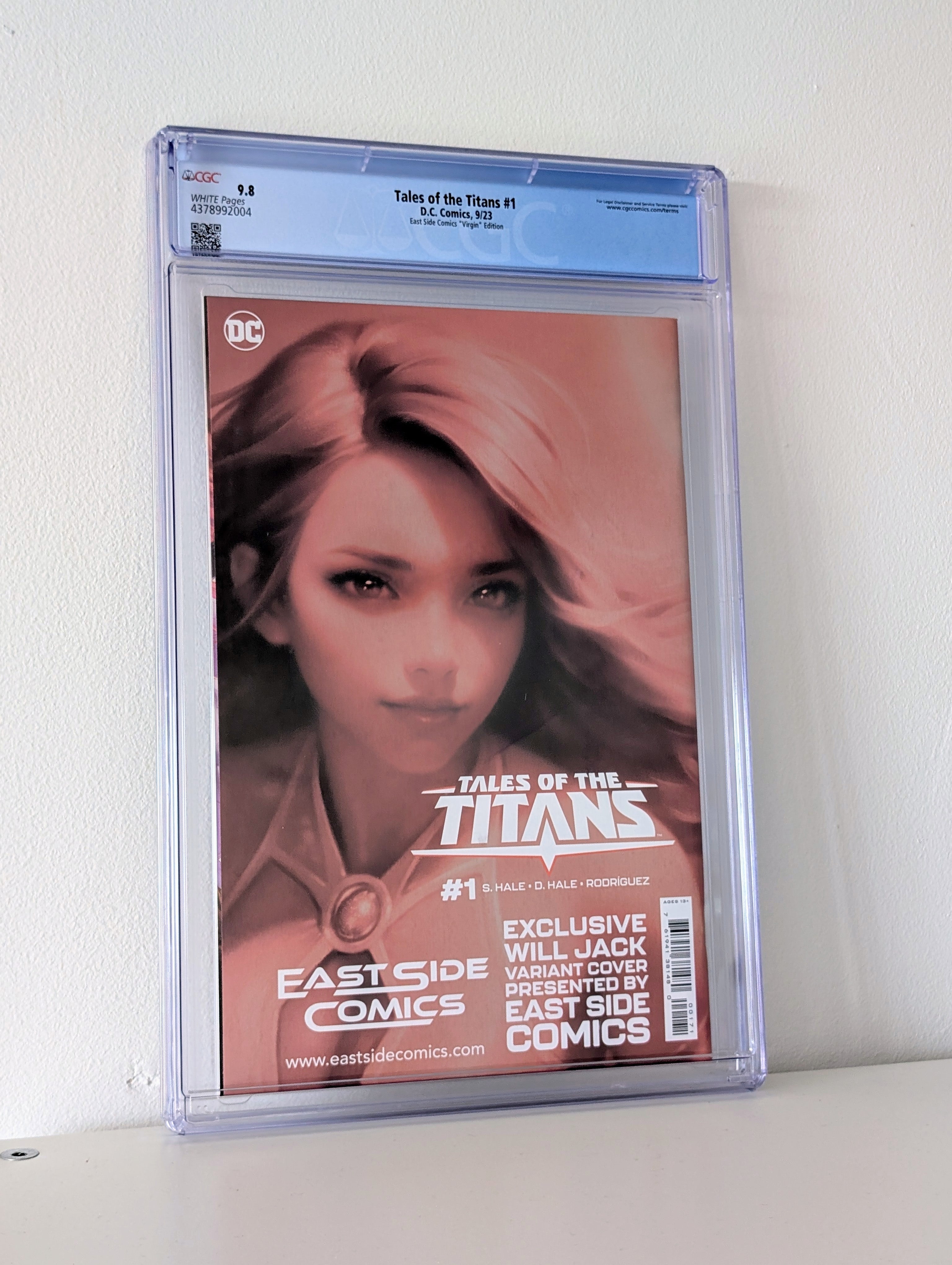 Tales of the Titans #1 Will Jack East Side Comics Virgin Variant
