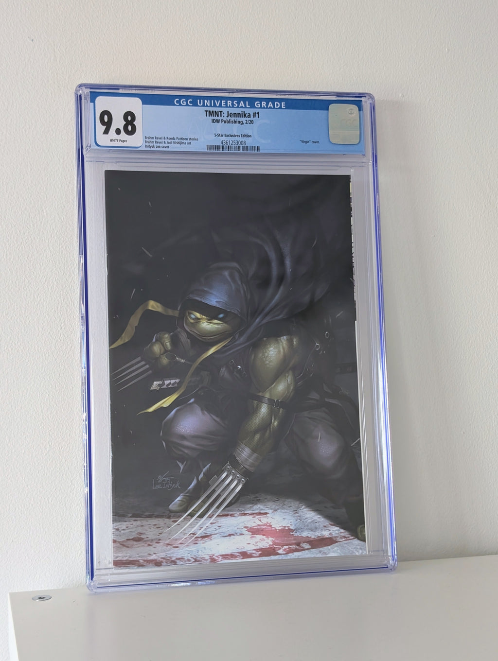 TMNT: Jennika #1 InHyuk Lee Virgin Variant CGC 9.8