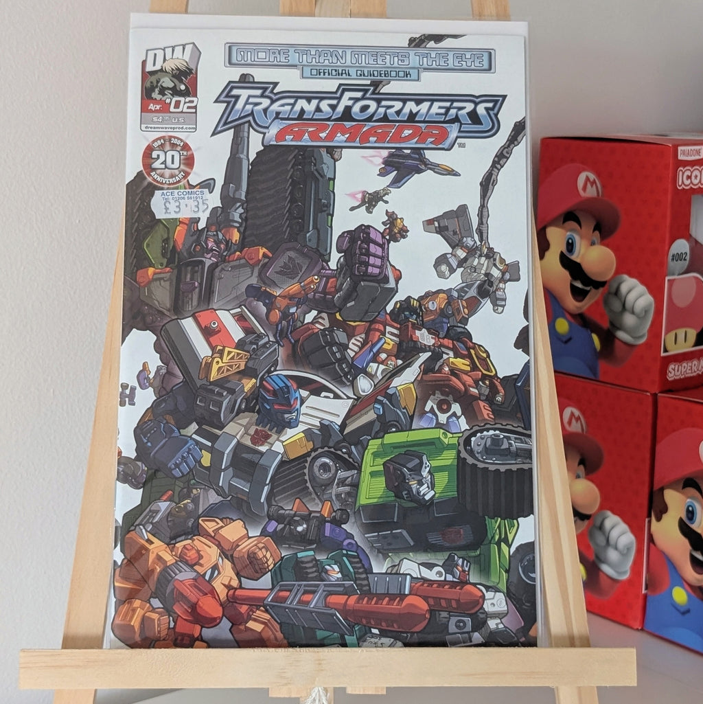 Transformers Armada Official Guidebook Issues #1-3