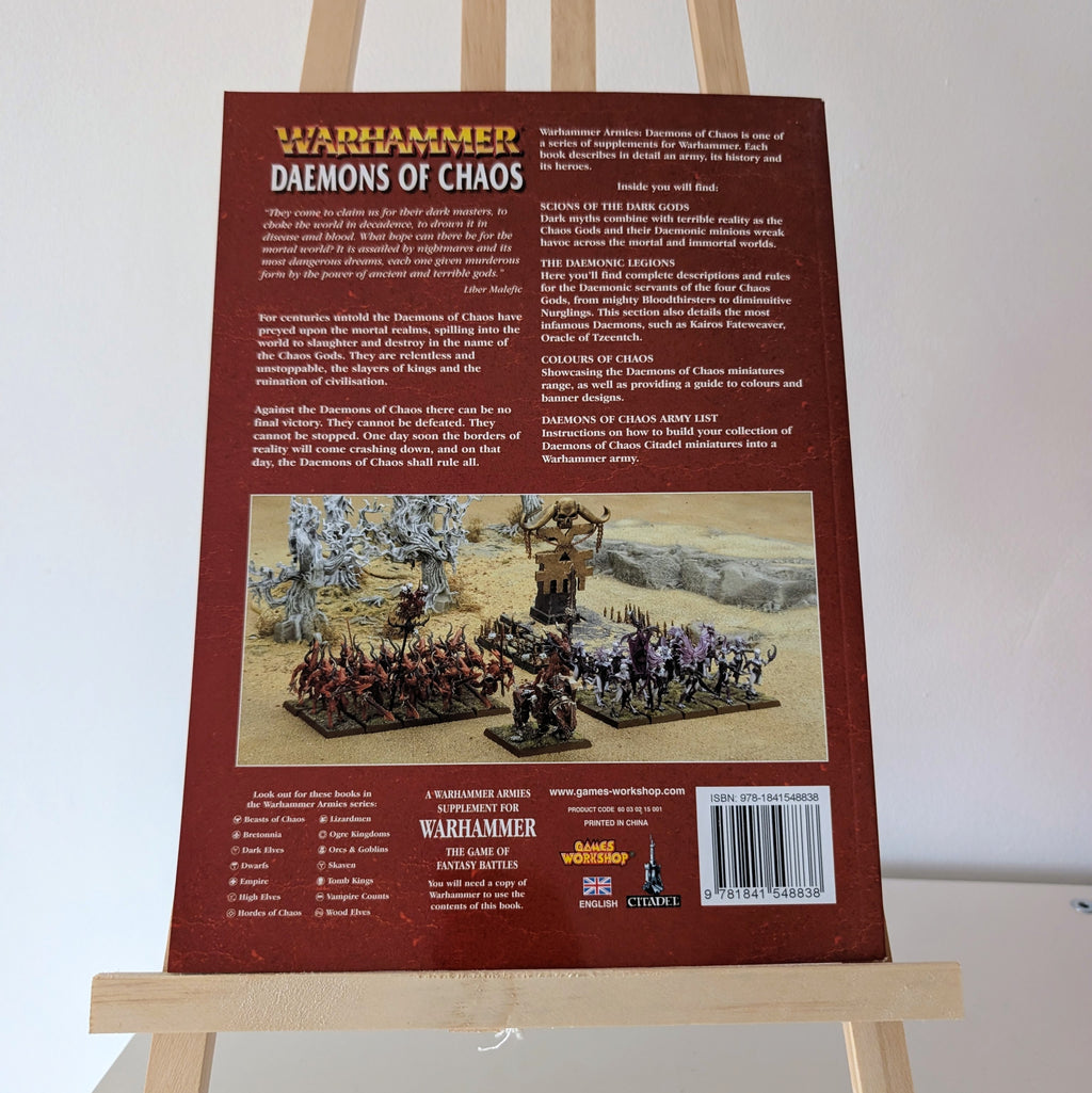 Daemons of Chaos 7th Edition Army Book