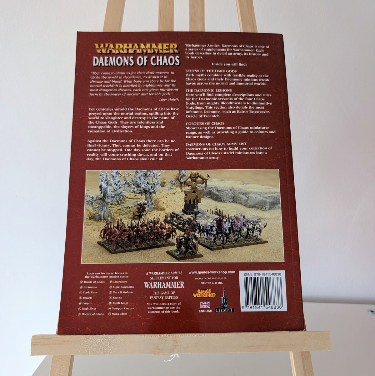 Daemons of Chaos 7th Edition Army Book