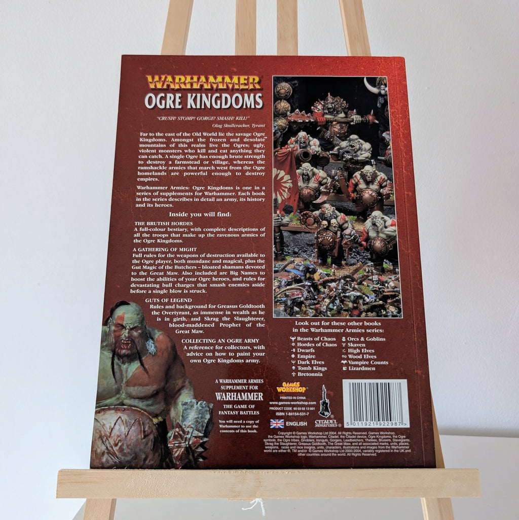 Ogre Kingdoms Warhammer Army Book 6th Edition