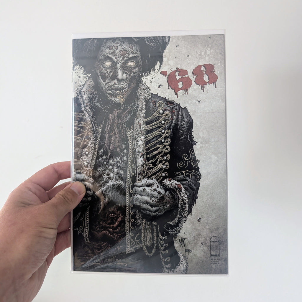 '68 Issue #2 Cover B Nat Jones Jimi Hendrix Variant