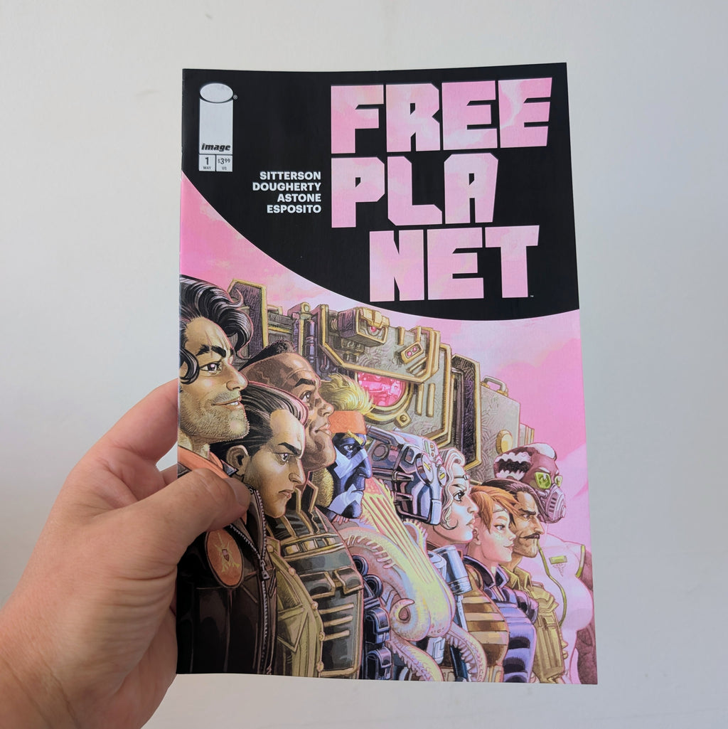 Free Planet Issue 1 Cover A First Printing