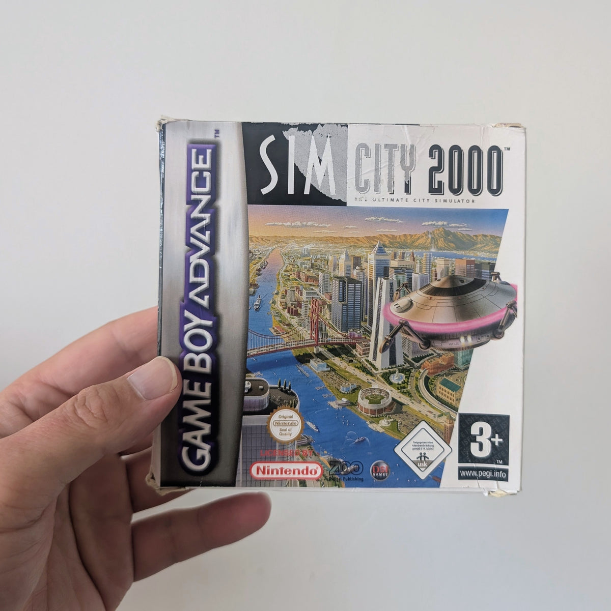 Sim City 2000 Gameboy Advance Boxed With Manual