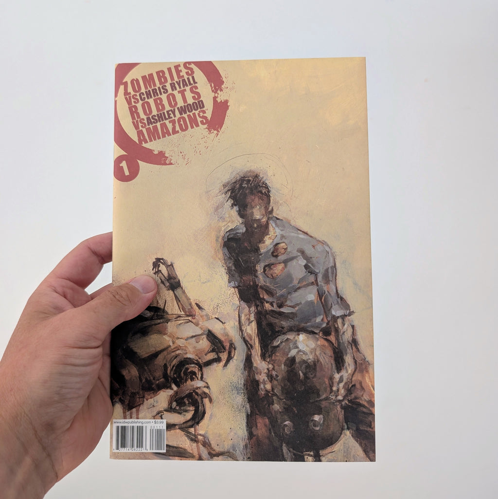 Zombies Vs Robots Vs Amazons Complete Full Run of Issues 1-3