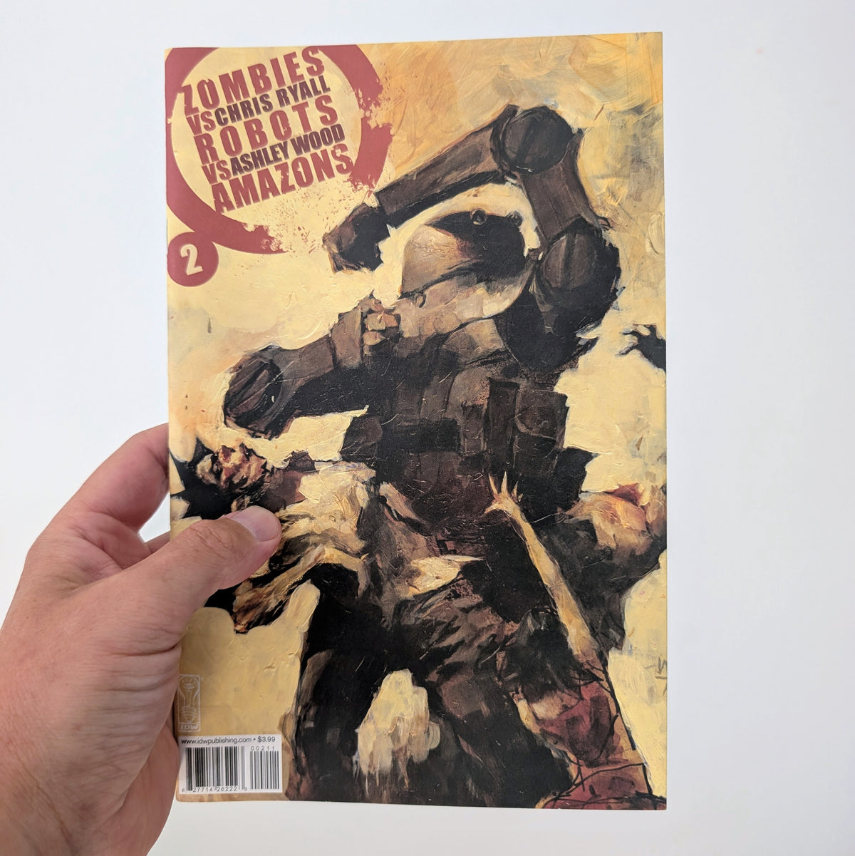 Zombies Vs Robots Vs Amazons Complete Full Run of Issues 1-3