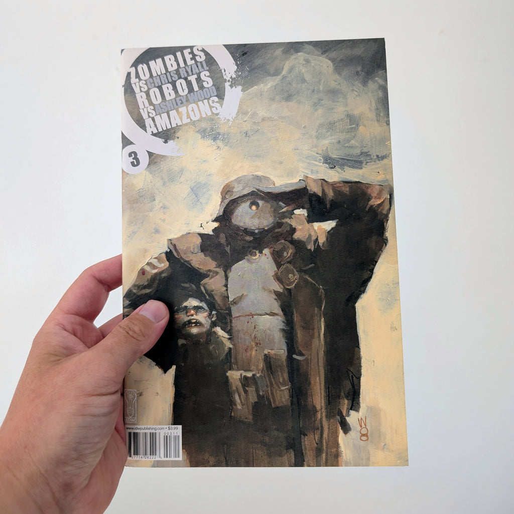 Zombies Vs Robots Vs Amazons Complete Full Run of Issues 1-3