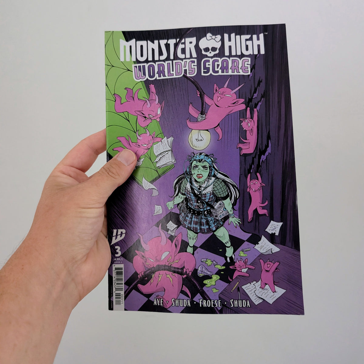 Monster High: World's Scare Issue 3 Cover A First Printing