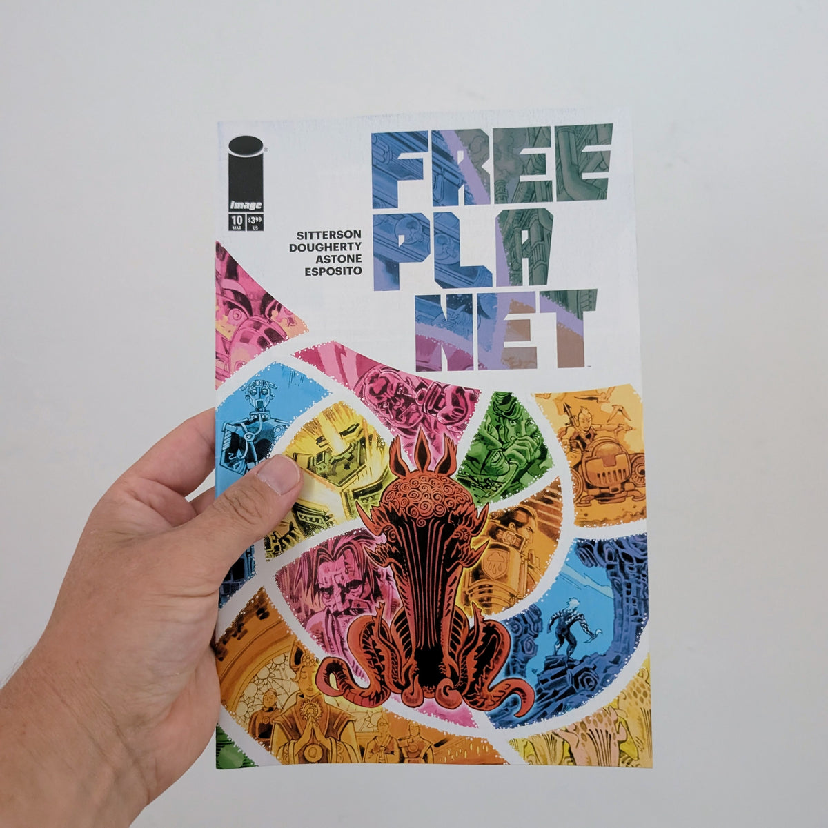 Free Planet Issue 10 Cover A First Printing