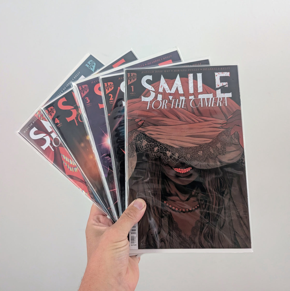 Smile for the Camera Full Run of Issues 1-5
