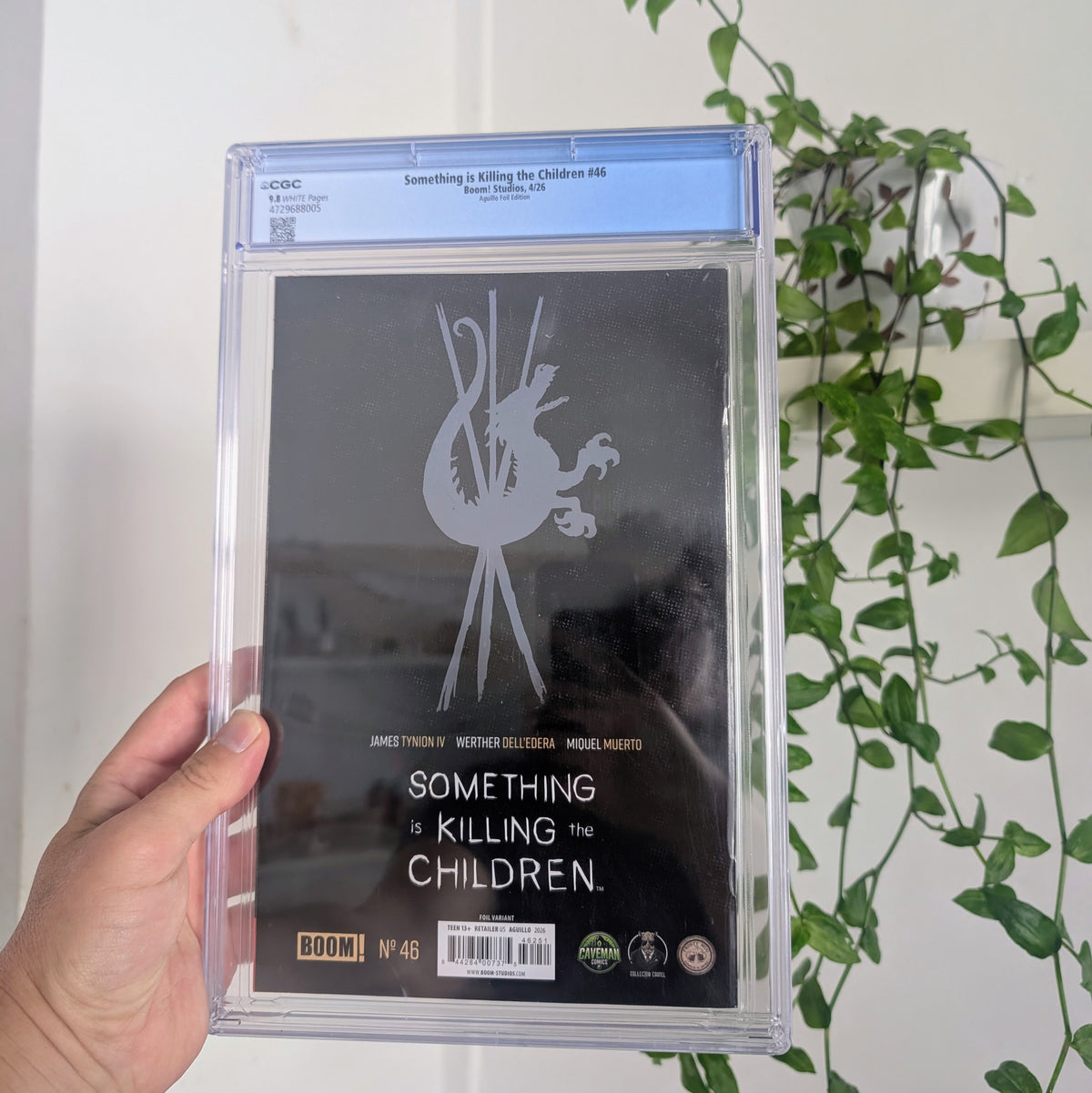 Something is Killing the Children #46 Don Aguillo Foil Variant CGC 9.8