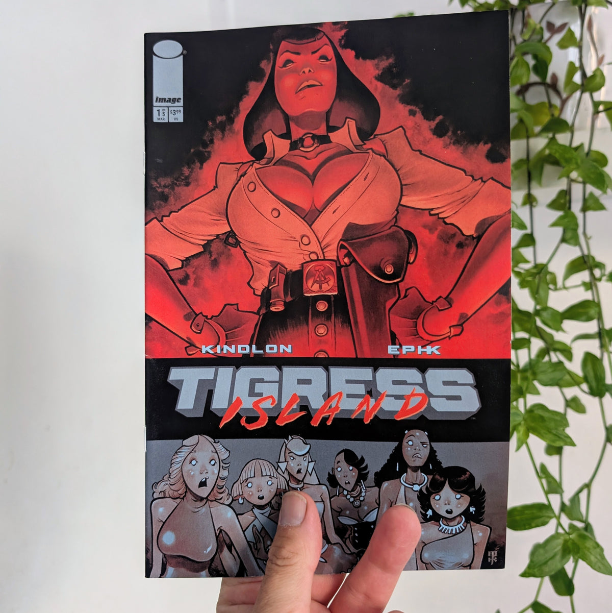 Tigress Island Full Cover A Set of Issues 1-5 First Printings