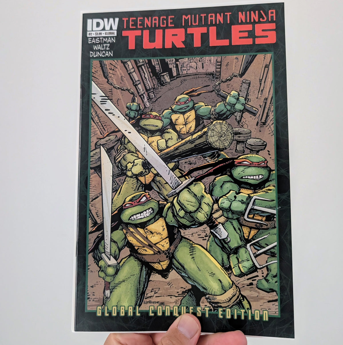 TMNT Global Conquest Edition Issues 1-5