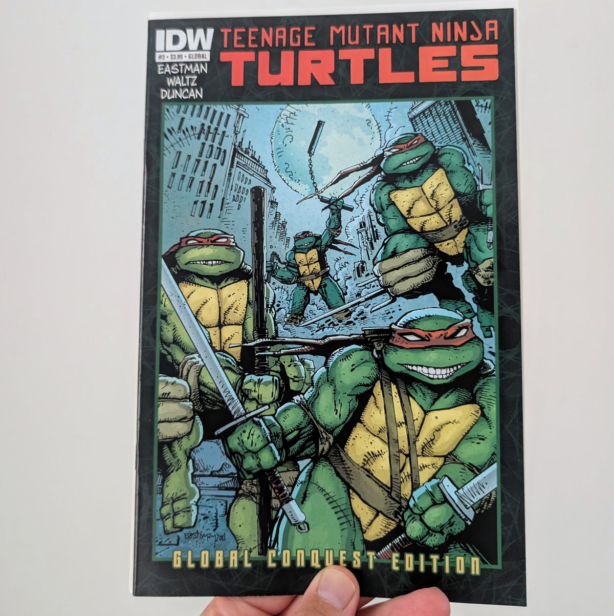 TMNT Global Conquest Edition Issues 1-5