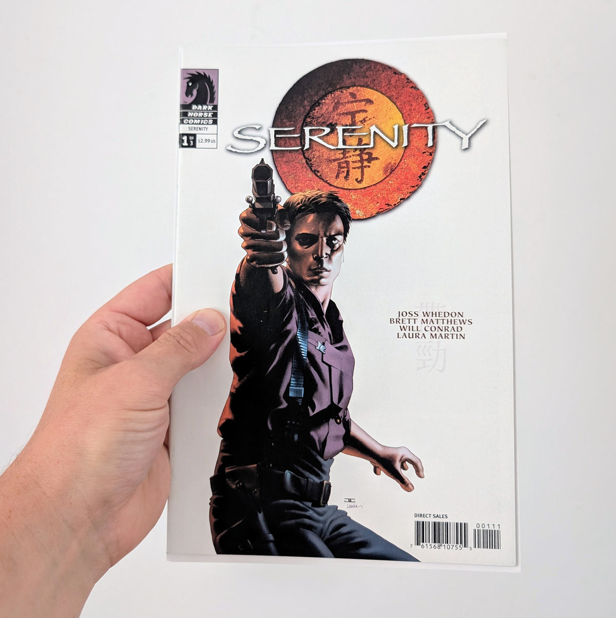 Serenity (2005) #1 John Cassaday Mal Cover