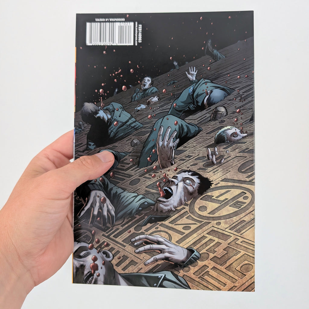 Caliban #1 Wraparound Variant by Garth Ennis
