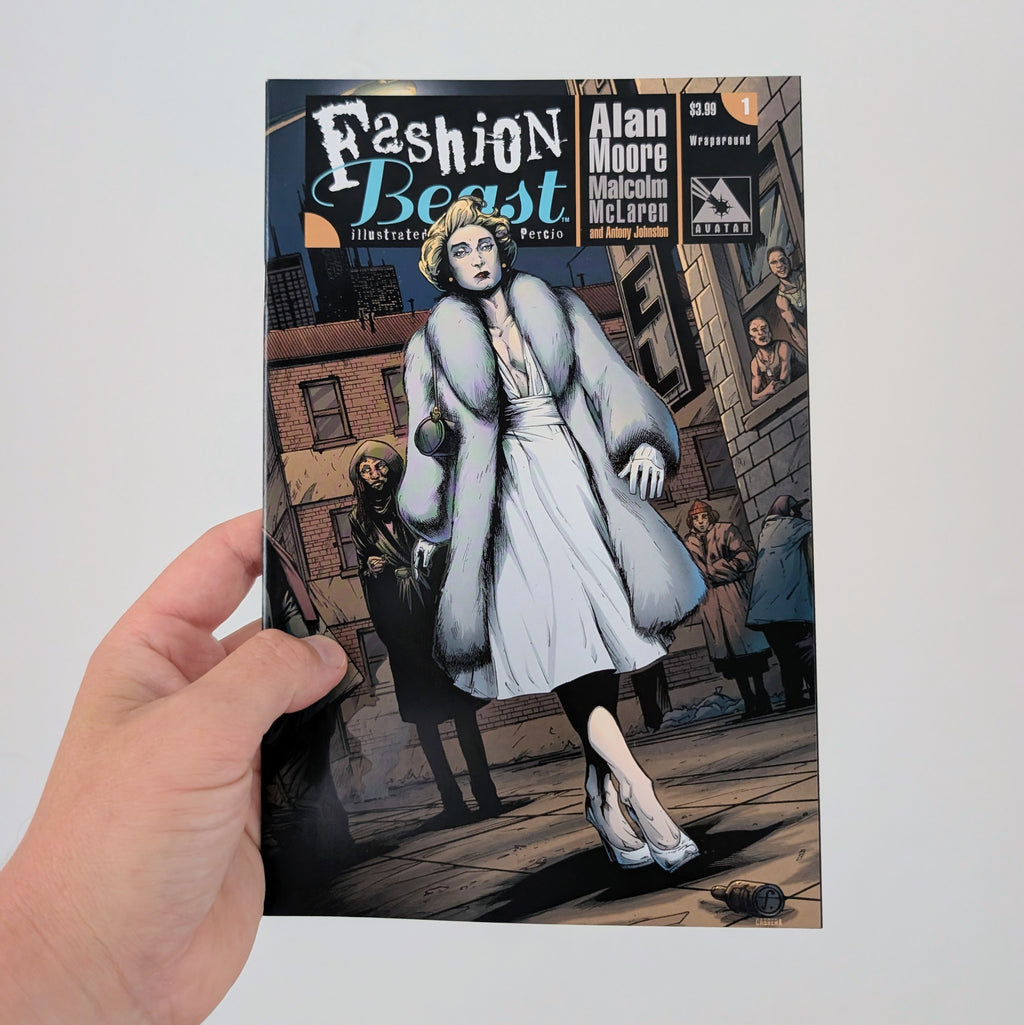 Fashion Beast #1 Wraparound Variant by Alan Moore