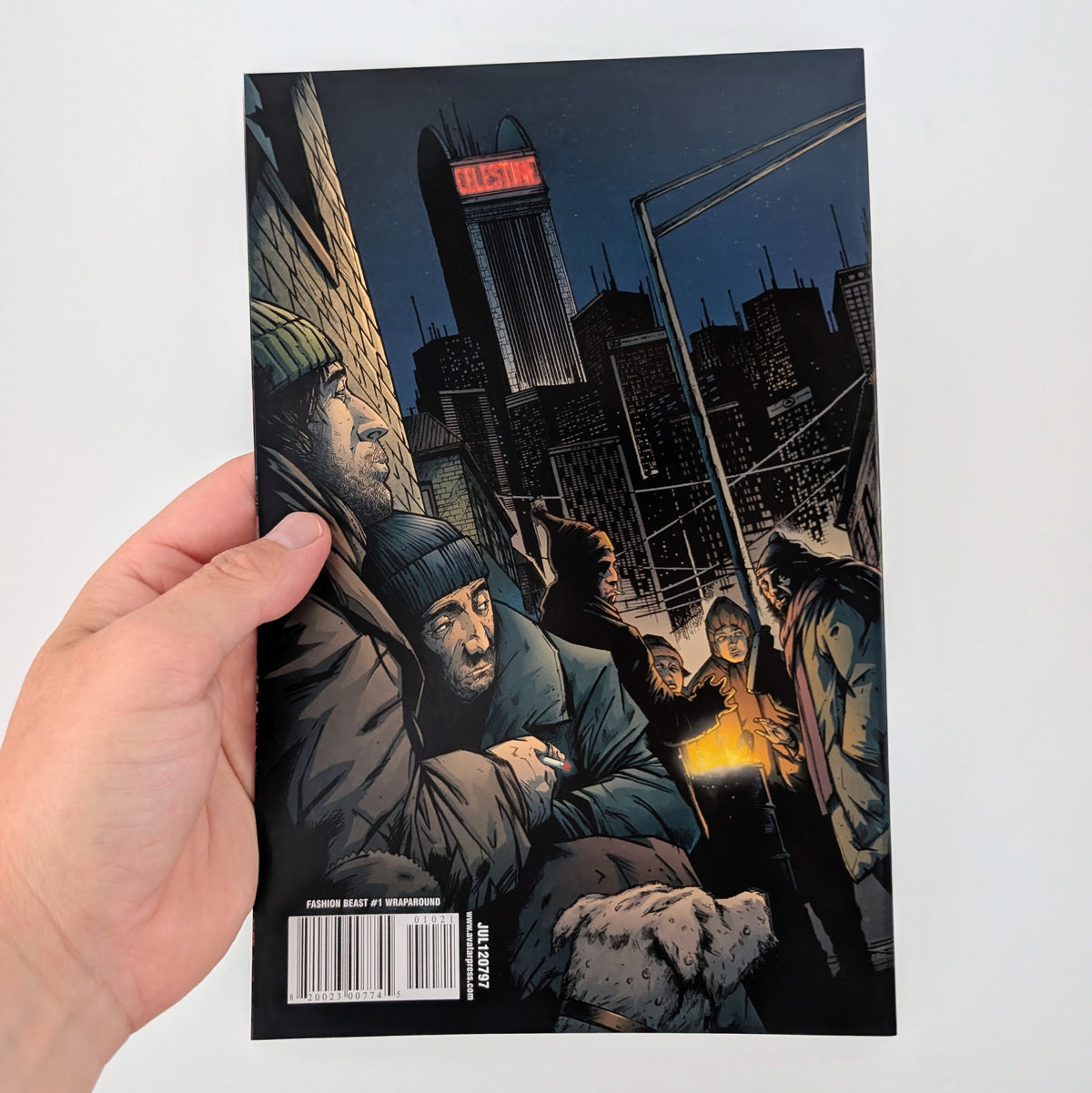 Fashion Beast #1 Wraparound Variant by Alan Moore