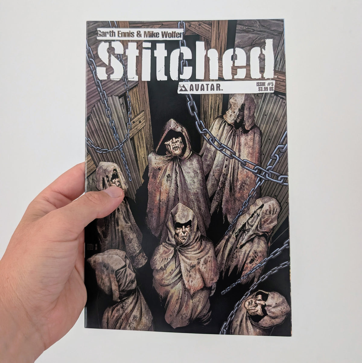 Stitched Full First Story Arc Issues 1-7 by Garth Ennis
