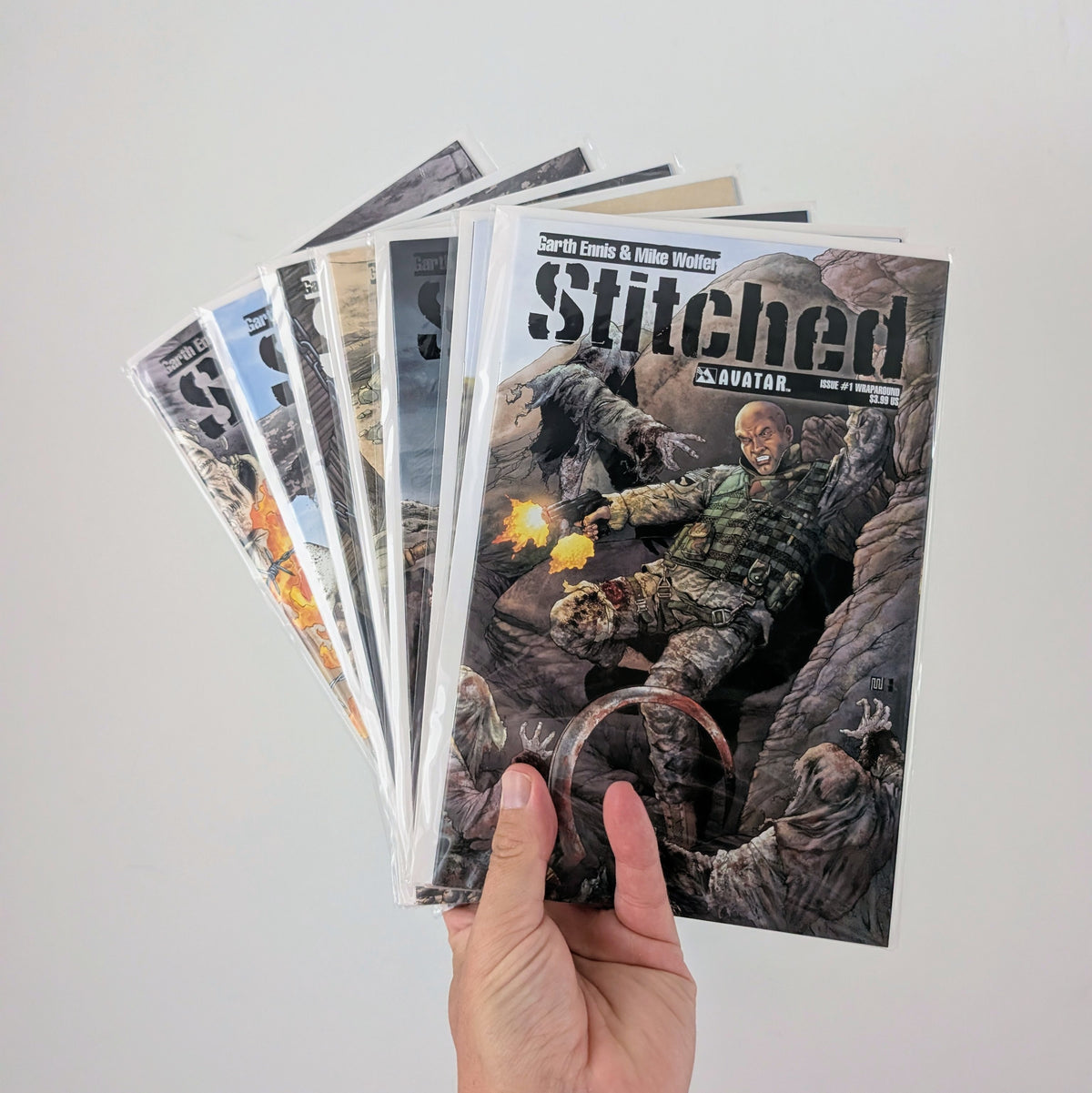 Stitched Full First Story Arc Issues 1-7 by Garth Ennis