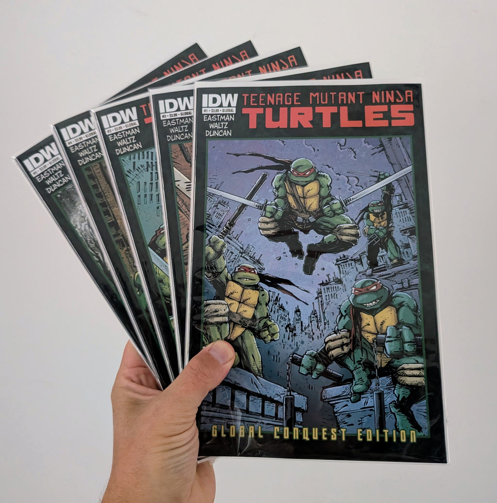 TMNT Global Conquest Edition Issues 1-5