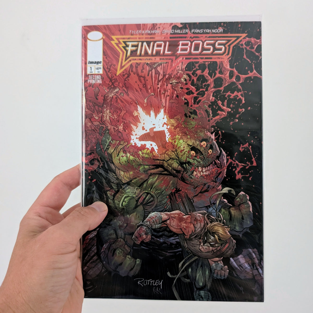 Final Boss Issues 1-5 Full 1st Story Arc by Tyler Kirkham