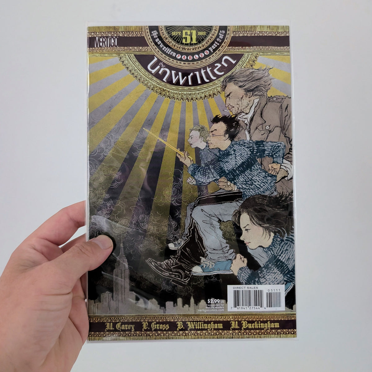 Unwritten #51 The Unwritten Fables 2 of 5