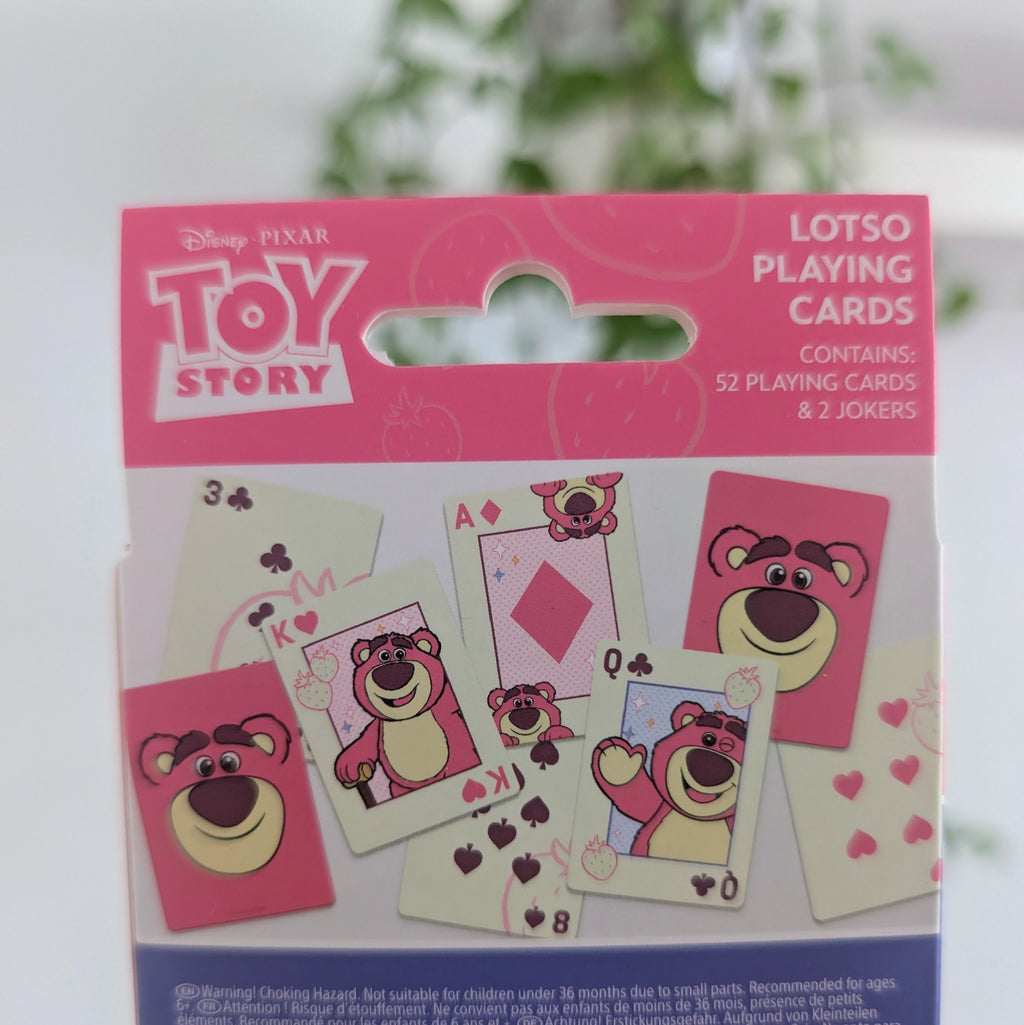 Lotso Toy Story Playing Cards in a Metal Tin