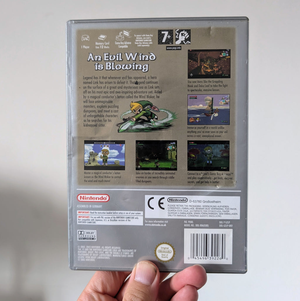 The Legend of Zelda: The Windwaker Nintendo Gamecube Game