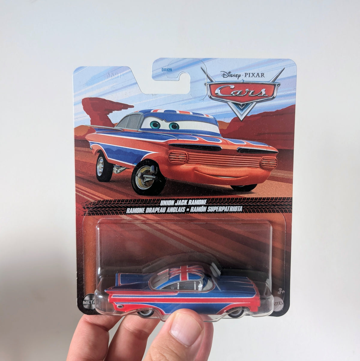 Ramone Union Jack Disney Pixar Cars 1:55