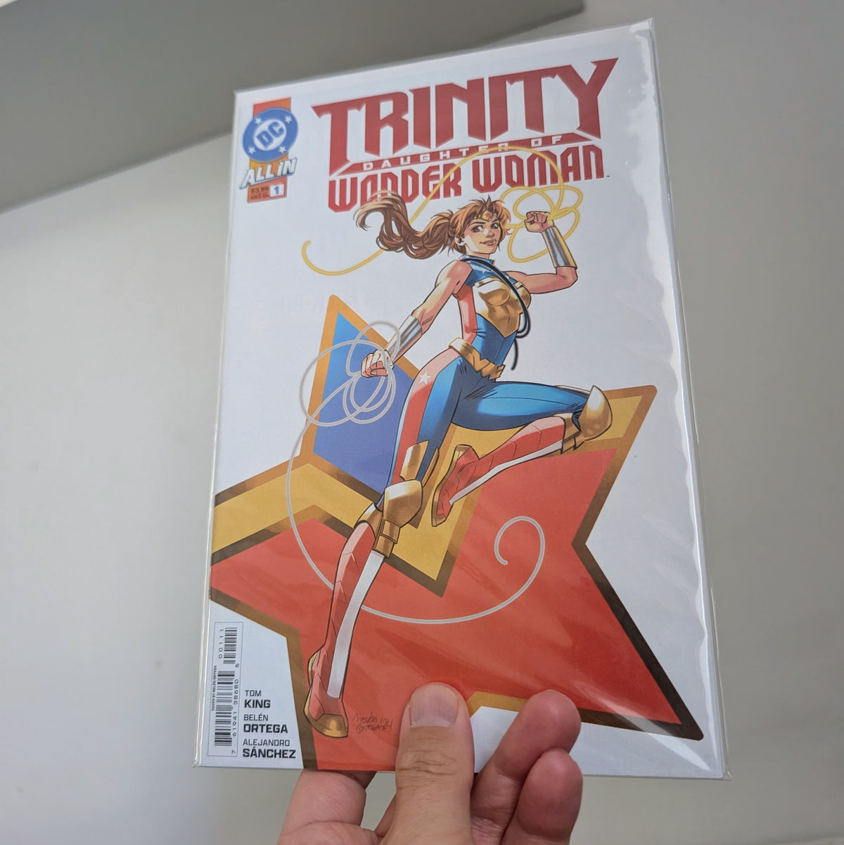 Trinity: Daughter of Wonder Woman #1 Cover A by Tom King